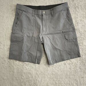 NEW Copper & Oak Cargo Shorts Men's 36 Gray